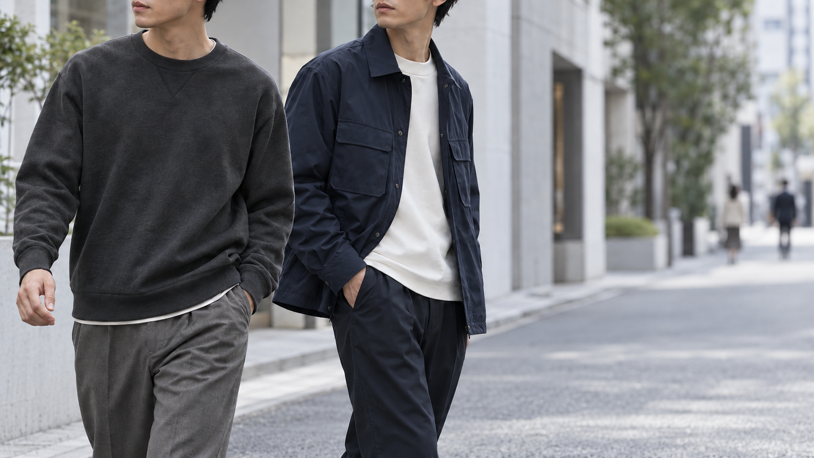 街を歩くメンズウェアスタイルslide-men